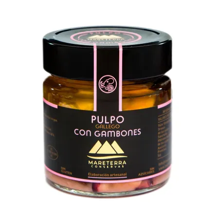 Pulpo con gambones